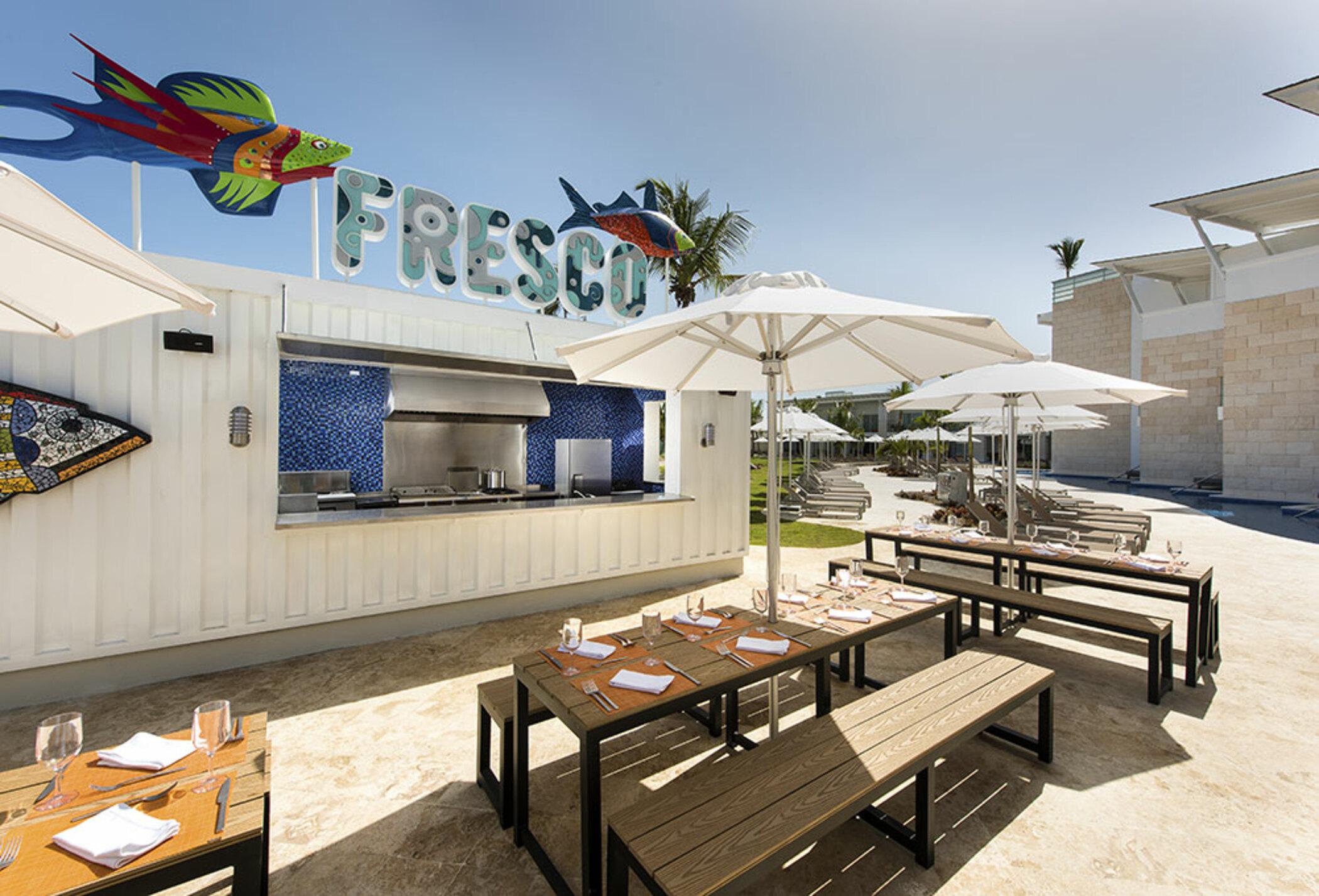 Nickelodeon Hotels & Resorts פונטה קאנה מראה חיצוני תמונה The restaurant