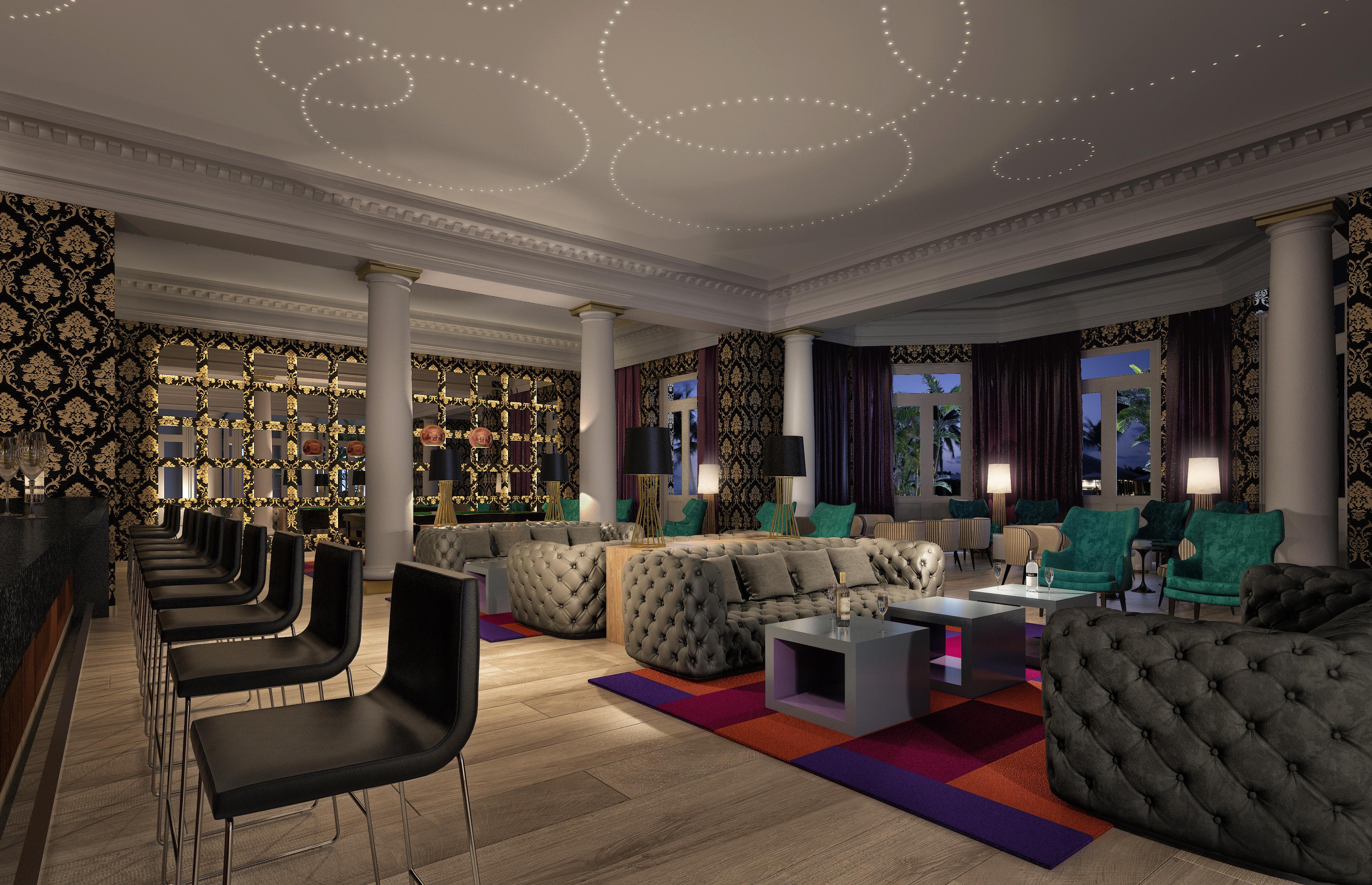 Nickelodeon Hotels & Resorts פונטה קאנה מראה חיצוני תמונה The interior of the hotel