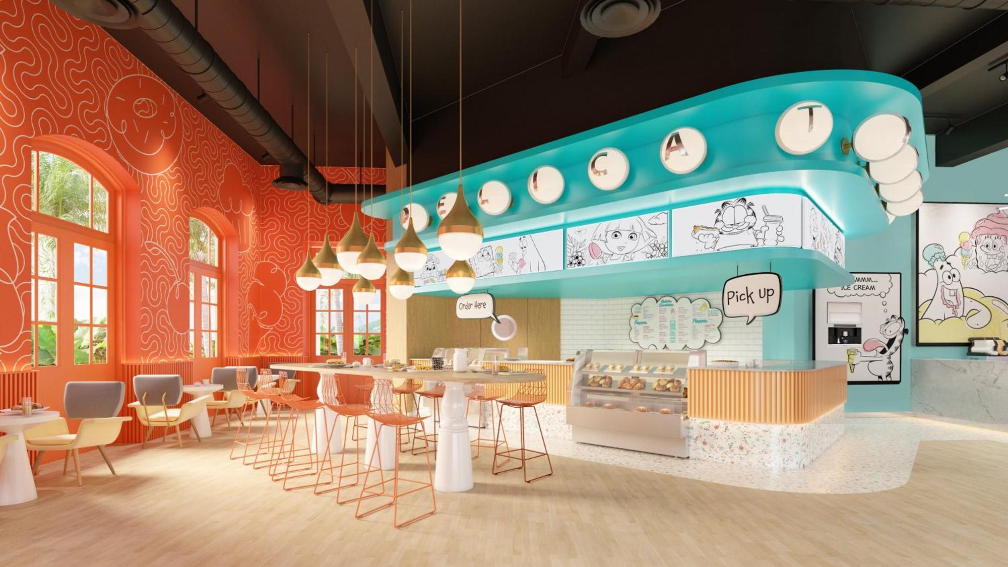 Nickelodeon Hotels & Resorts פונטה קאנה מראה חיצוני תמונה Interior of a typical location